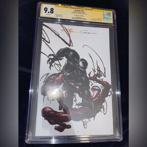 SOLD!! VENOM #27 CGC SS 9.8 CRAIN VIRGIN VARIANT Signed CLAYTON CRAIN 1st CODEX